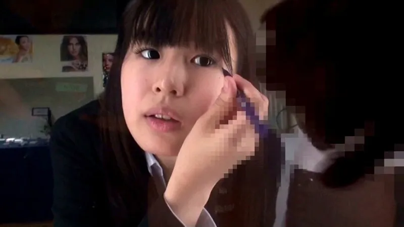 SDMT-830 A Marunouchi office lady who doesnt know anything and is focused on makeup is secretly seen through the magic mirror!  !  I bukkake it and turned it into a side dish!  !