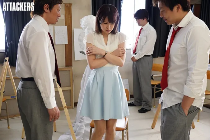 ATID-357 Art Department Advisor Teacher Hikari Ninomiya Forced To Be A Drawing Model