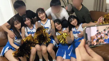 STSK-076 # Transcendence Cute Cheerleader Cheerleading Club Camp