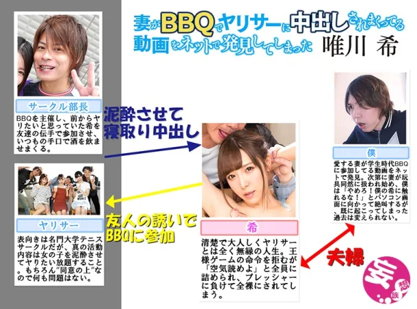 MRSS-038 ネットで見つけた妻がBBQで野郎に犯されている動画 結川のぞみ